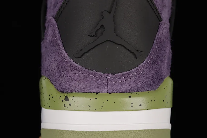 All categories Air Jordan Jordan series basketball shoes Air Jordan 4 Air Jordan 4 Retro "Canyon Purple" AJ4 Joe 4 purple suede basketball shoes AQ9129-500